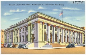 Hudson County post office, Washington St., Jersey City, New Jersey
