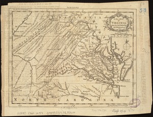 A new map of Virginia from the best authorities