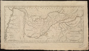 A map of the Tennassee Government formerly a part of North Carolina from the latest surveys
