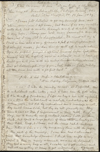 Extracts from letters by John Brown copied by Samuel May, Jr.