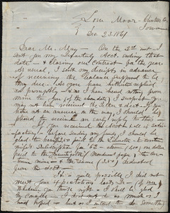 Letter from C. B. Campbell, Low Moor, Clinton Co., Iowa, to Samuel May, Jr., Dec. 23, 1861