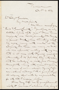 Letter from Gerrit Smith, [Peterboro, N.Y. ?], to William Lloyd Garrison, Oct[ober] 10 1864