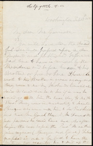 Letter from L.L. Jameson, Washington, [D.C.], to William Lloyd Garrison, Feb[ruary] 13th 1865