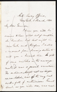 Letter from Oliver Johnson, New York, [N.Y.], to William Lloyd Garrison, 1 March, 1864