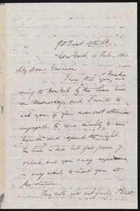 Letter from Oliver Johnson, New York, [N.Y.], to William Lloyd Garrison, 11 Feb[ruary], 1866