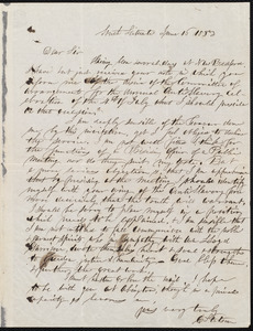 Letter from Samuel May, Jr., Leicester [Mass.], to William Lloyd Garrison, 18th June, [1853]