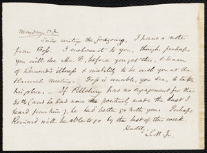 Letter from Samuel May, Jr., Leicester, to William Lloyd Garrison, Aug.24, [18]57