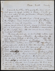 Letter from Samuel May, Jr., Boston, to Thomas Wentworth Higginson, Monday, [30 May 1854]