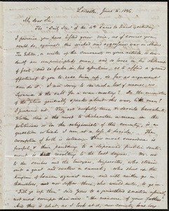 Letter from Samuel May, Jr., Leicester, to Samuel Joseph May, June 10, 1846