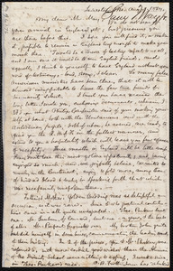 Letter from Samuel May, Jr., Leicester, Ms, to Samuel Joseph May, Aug 1, 1859