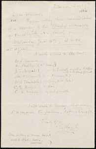 Letter from Samuel May, Jr., Leicester [Mass.], to Robert Folger Wallcut, Dec[ember] 29, 1864