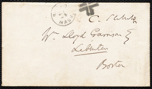 Letter from Charles Sumner, to William Lloyd Garrison, 22nd July [18]65