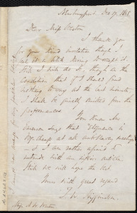 Letter from Thomas Wentworth Higginson, Newburyport, [Mass.], to Anne Warren Weston, Dec. 17, 1858