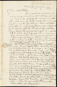 Letter from Charles Payson Grosvenor, Rutland, to Amos Augustus Phelps, Dec. 19. 1837