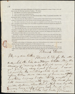 Letter from Beriah Green, [Whitesboro], to Amos Augustus Phelps, [August, 1834]