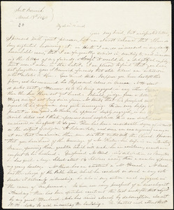 Letter from Susan Hayes, South Berwick, to Amos Augustus Phelps, March 13th 1830