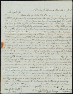 Letter from C. B. Judd, Mesopotamia, to Amos Augustus Phelps, March 4. / 46