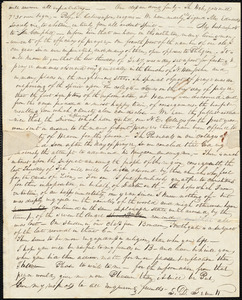 Letter from Spofford D. Jewett, to Amos Augustus Phelps