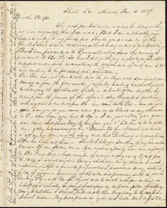 Letter from Spofford D. Jewett, Andover, to Amos Augustus Phelps, Jun 11. 1827