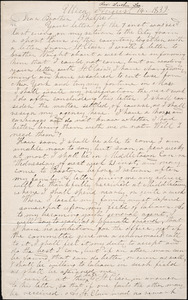 Letter from Luther Lee, Utica, to Amos Augustus Phelps, August 14. 1839