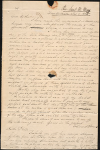 Letter from Oliver Powell, Fowlerville, to Samuel W. May, September 2, 1835