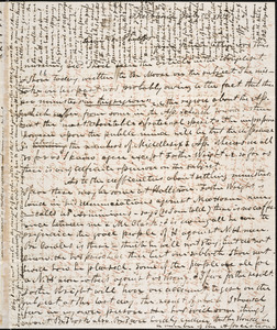 Letter from Samuel Lee, Sherburne, to Amos Augustus Phelps, July 13 1832