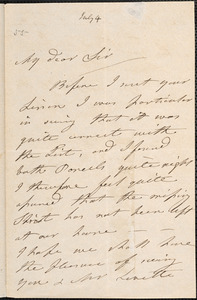 Letter from Ely Macne, Hull, to Amos Augustus Phelps, July 4 / 33