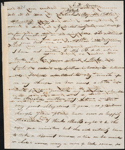 Letter from E. D. Moore, Natick, to Amos Augustus Phelps, Aug. 10, 1836