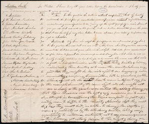 Letter from E. D. Moore, to Amos Augustus Phelps, [1837]