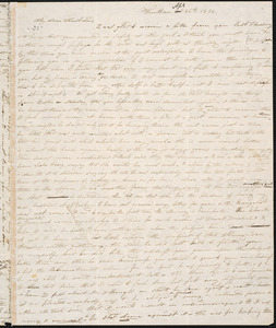 Letter from Charlotte Phelps, Wrentham, to Amos Augustus Phelps, Apr 26th 1834