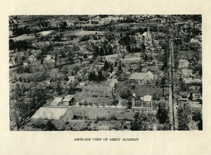 Airplane view of Abbot Academy