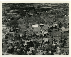 Airplane view of Abbot Academy (rear)