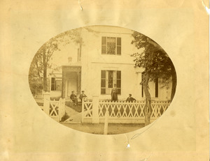 Taylor Homestead, 22 School Street front parlor (Abbot Academy)