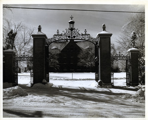 Abbot Academy gate