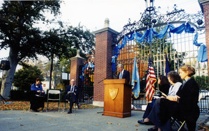 Rededication of the Abbot Gates