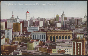 Skyline of San Francisco Business District