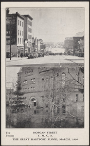 Morgan Street Y.M.C.A. the Great Hartford Flood, March, 1936