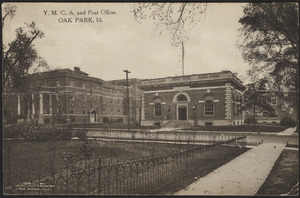 Y.M.C.A. and post office. Oak Park, Ill.