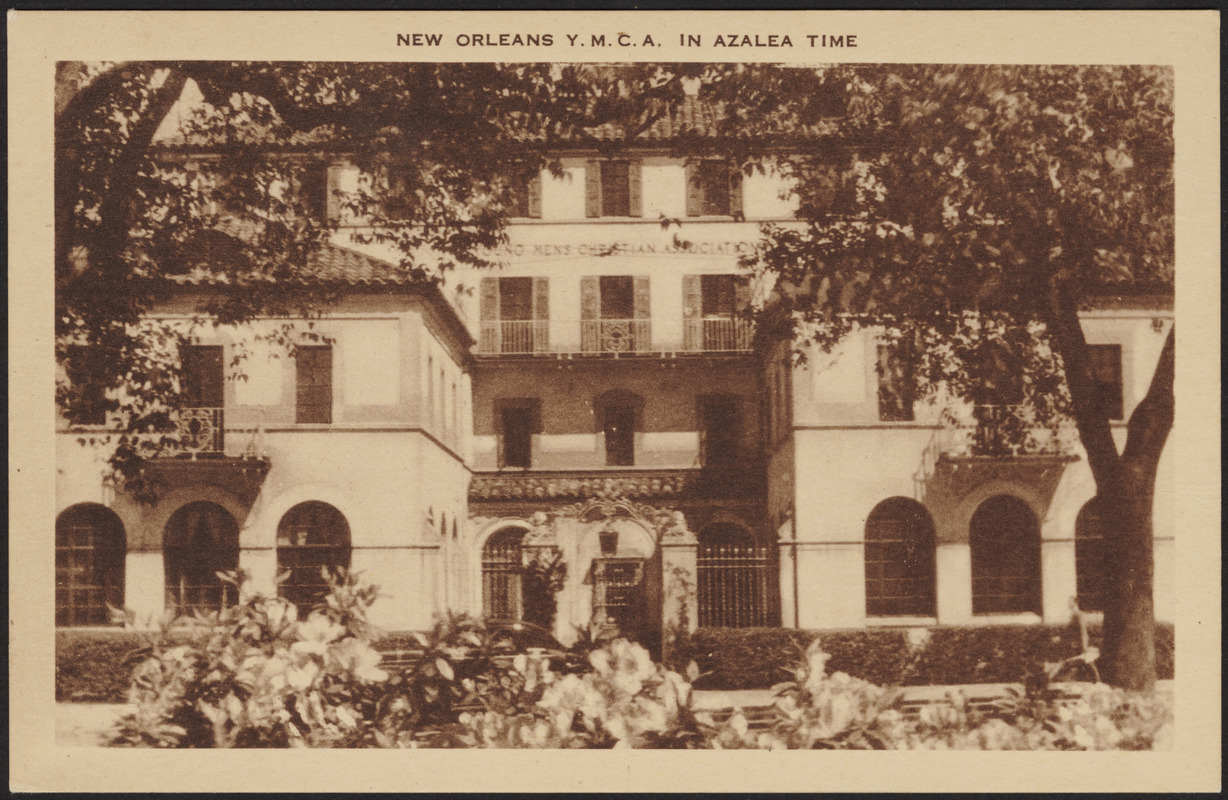 New Orleans Y.M.C.A. in azalea time