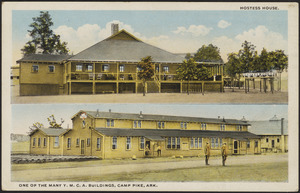 One of the many Y.M.C.A. buildings, Camp Pike, Ark.