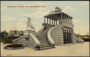 Mausoleum, Forest Park, Springfield, Mass.