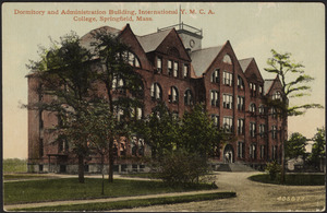 Dormitory and administration building, International Y.M.C.A. College, Springfield, Mass.