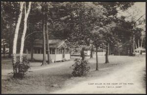 Camp Miller in the heart of the pines, Duluth Y.M.C.A. Camp