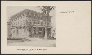 Concord City Y.M.C.A. building cor. North State and Warren Streets