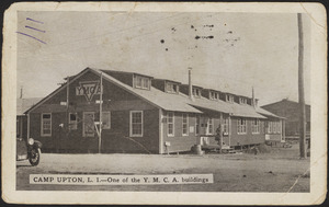 Camp Upton, L.I. - One of the Y.M.C.A. buildings