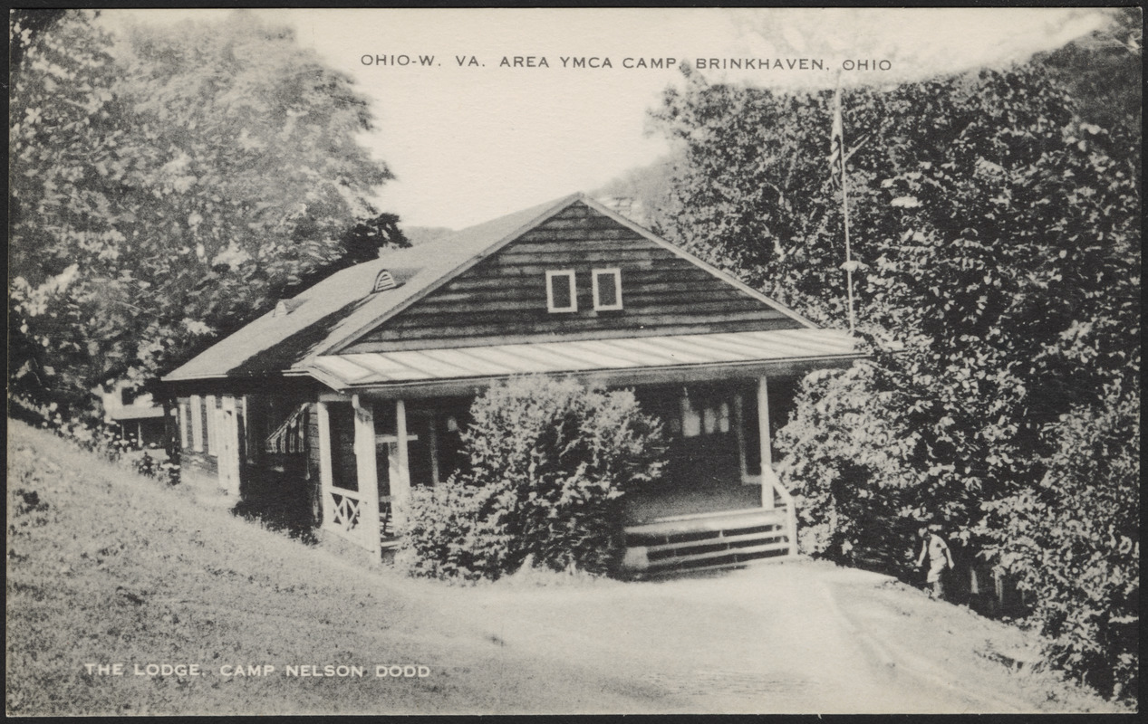 Ohio W. Va. area YMCA Camp, Brinkhaven, Ohio, the lodge, Camp Nelson