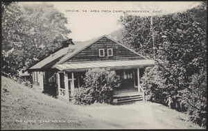 Ohio - W. Va. area YMCA Camp, Brinkhaven, Ohio, the lodge, Camp Nelson Dodd
