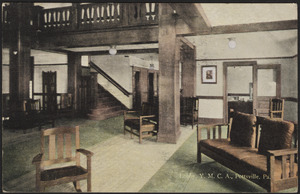 Lobby, Y.M.C.A., Pottsville, Pa.