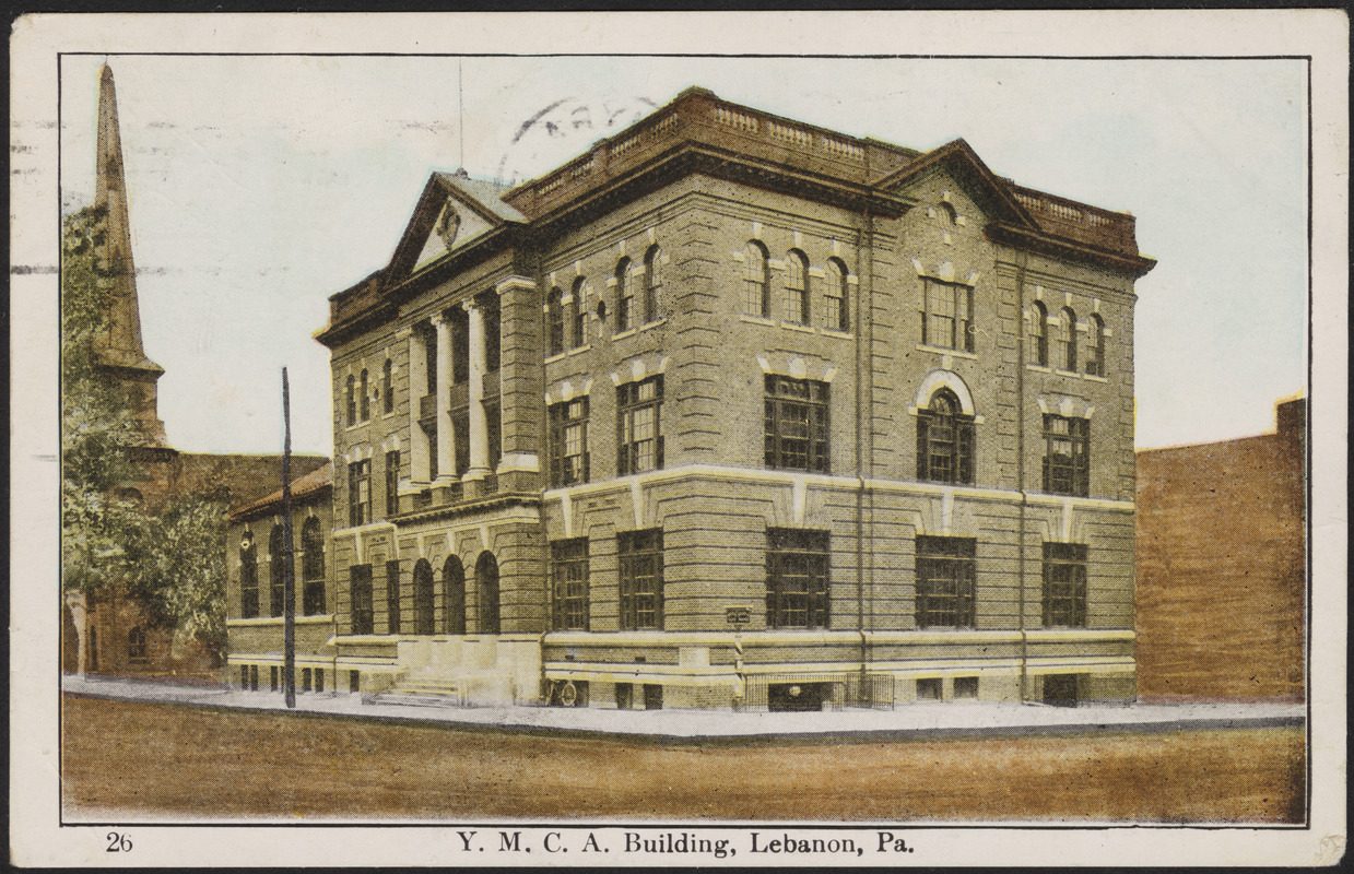 Y.M.C.A. building, Lebanon, Pa. Digital Commonwealth
