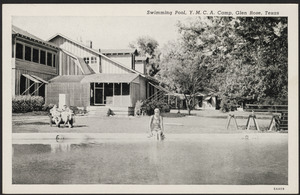 Swimming pool, Y.M.C.A. Camp, Glen Rose, Texas
